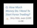 Forex Start To Trading How