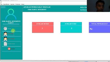 Tugas membuat aplikasi pembayaran spp menggunakan java netbeans