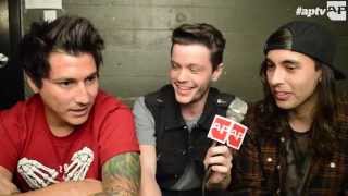Pierce The Veil cause trouble on APTV with Nick Major