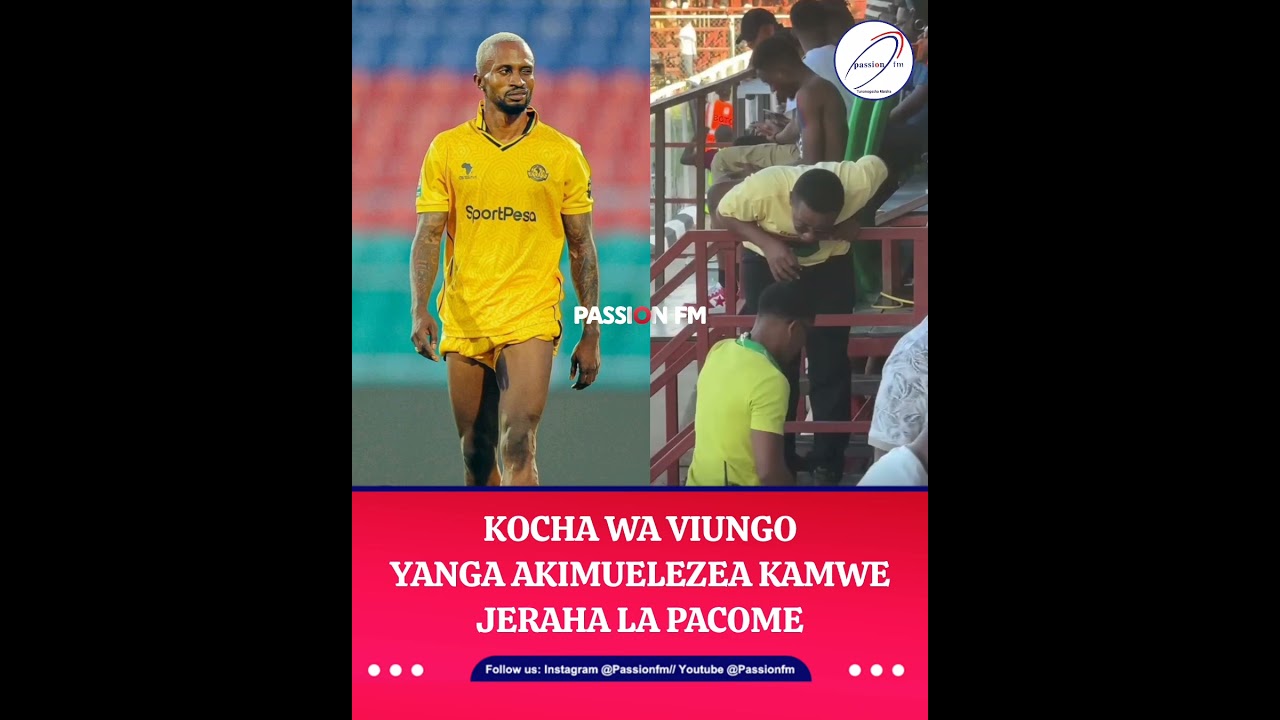KOCHA WA VIUNGO YANGA AKIMUELEZEA KAMWE JERAHA LA PACOME
