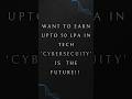 π» Cybersecurity = Future! Earn up to 50 LPA π | Tech Careers 2025 π