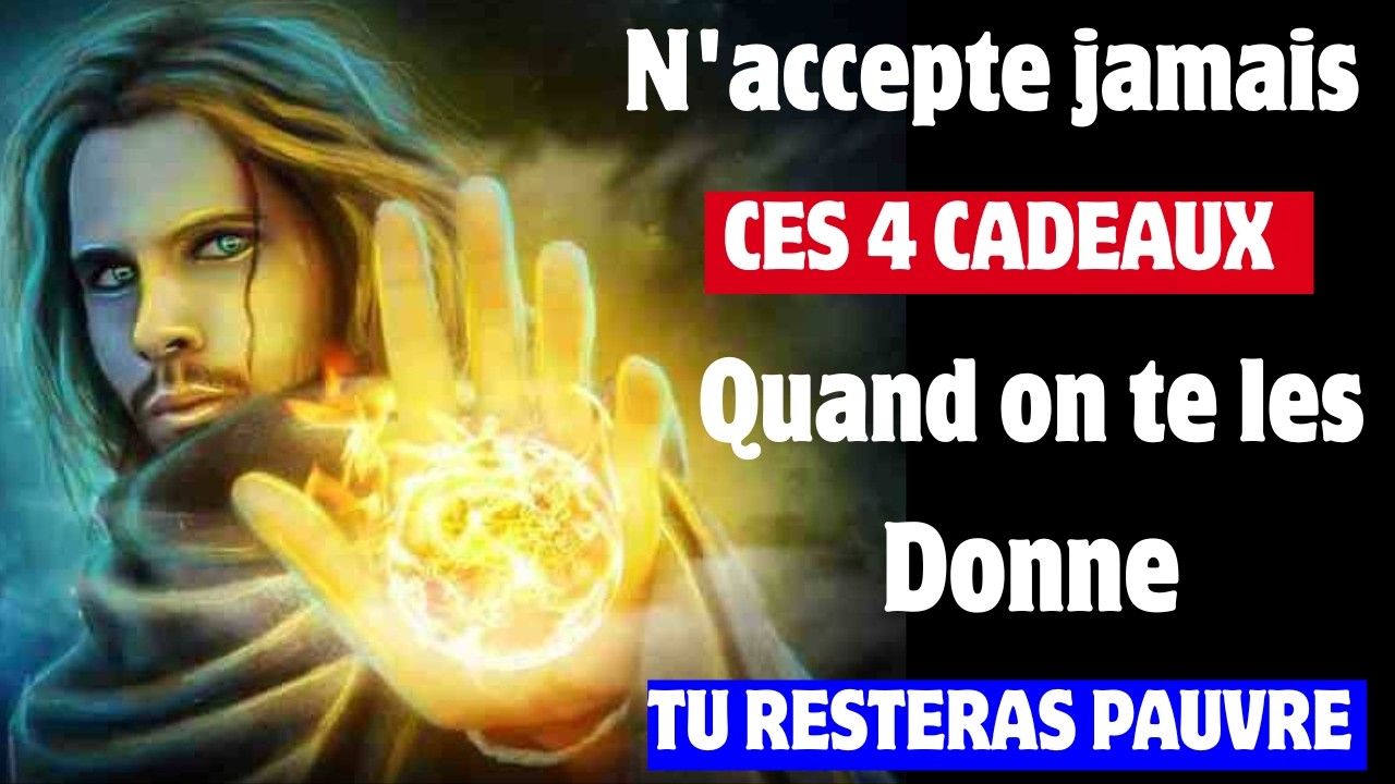 4 CADEAUX QUI TE GARDE PAUVRE