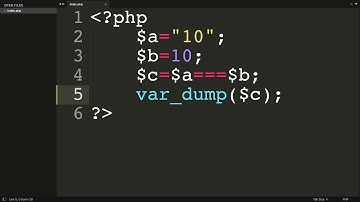 Short video - Les variables en PHP