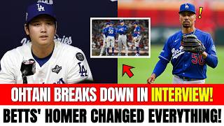 Breaking! Ohtani Reveals Shocking True Feelings After Betts' Homer — US Media Interview Stuns World