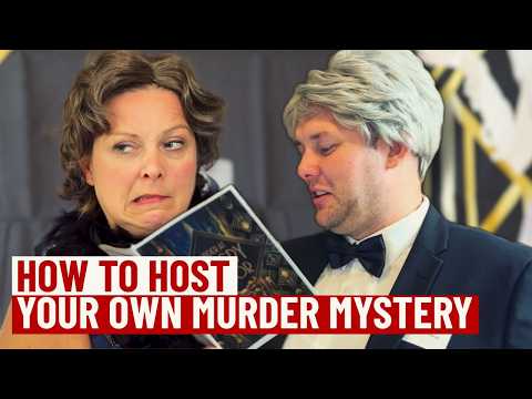 How to Host a Murder Mystery Dinner Party at Home (Complete Guide) | Tutorial