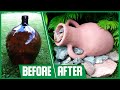 CEMENT AMPHORA out of CARBOY // DIY, do it yourself // Free workshop // Garden design and projects