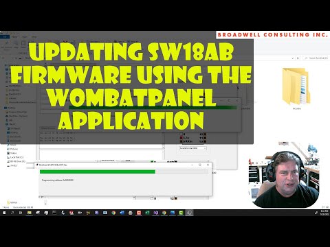 Updating Serial Wombat 18AB Firmware using WombatPanel over UART