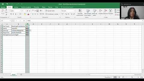 Insertar filas y columnas en Excel