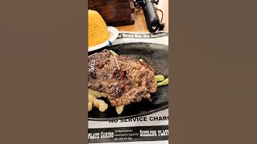 Thumbnail of The steak is sizzling 😮🥩 #youtubeshorts #asmr #baguiocity #yummy