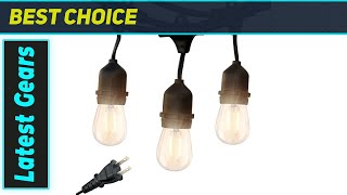 Brightech Ambience Pro Waterproof LED Outdoor String Lights Are the Best for Any Patio