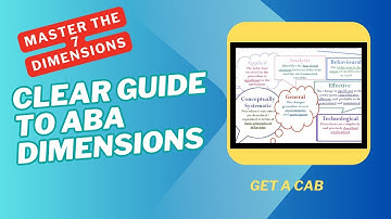 What Are the 7 Dimensions of ABA? | Easiest Explanation Ever