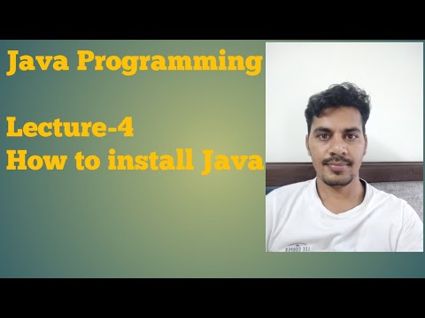 Java -4  | How to install java | How to set environment variable