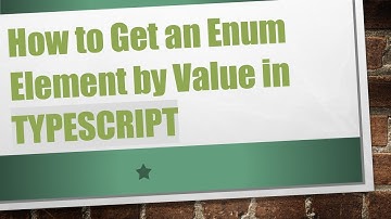 How to Get an Enum Element by Value in TYPESCRIPT
