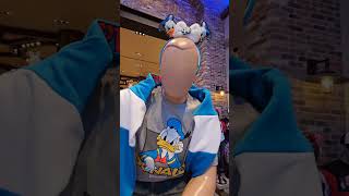 NEW Donald Duck merch at Disneyland💙 #Disney #Disneyland #DonaldDuck #Shorts #DisneyShorts #Funny