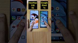 Google Pixel 7a Vs OnePlus 11R Speed Test Comparison |