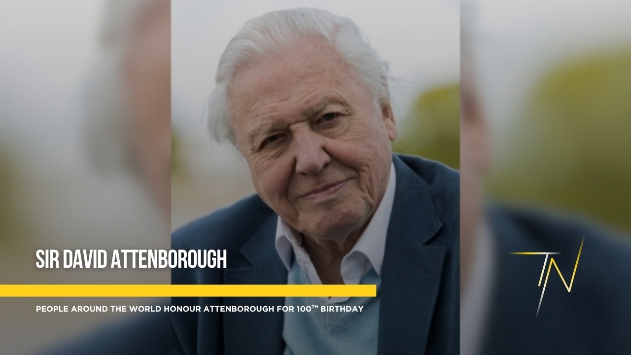 David Attenborough honoured worldwide on 100th birthday