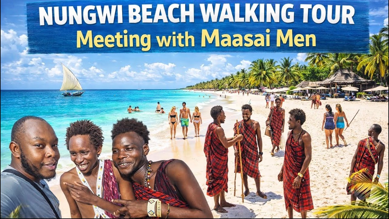 Nungwi, Zanzibar – An Evening Beach Walk & Local Life | Tanzania 🇹🇿