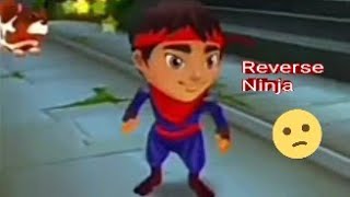 Playing Ninja Kid Run Free - Fun Games ( Reverse ) screenshot 3