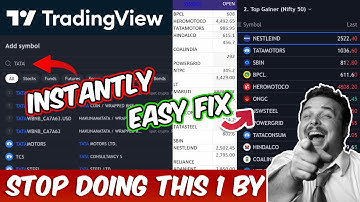 Put Multiple Stocks in Watchlist at Once (TRADINGVIEW Hack)