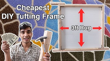 DIY Tufting Frame For Cheap | Simple Build Tutorial