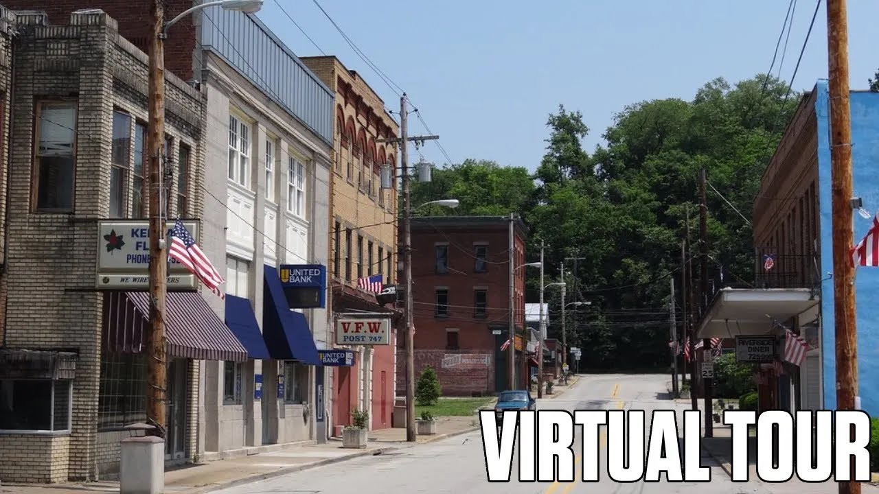 Walking through Point Marion, Pennsylvania