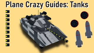 Plane Crazy Guides Tanks Youtube - roblox plane crazy tank tutorial