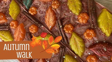 Making AUTUMN WALK Soap Cold Process | 🍂 Luna Fae Creations