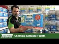 Portable Chemical Camping Toilet Crash Course - Flush Systems, Accessories, and Cleaners!