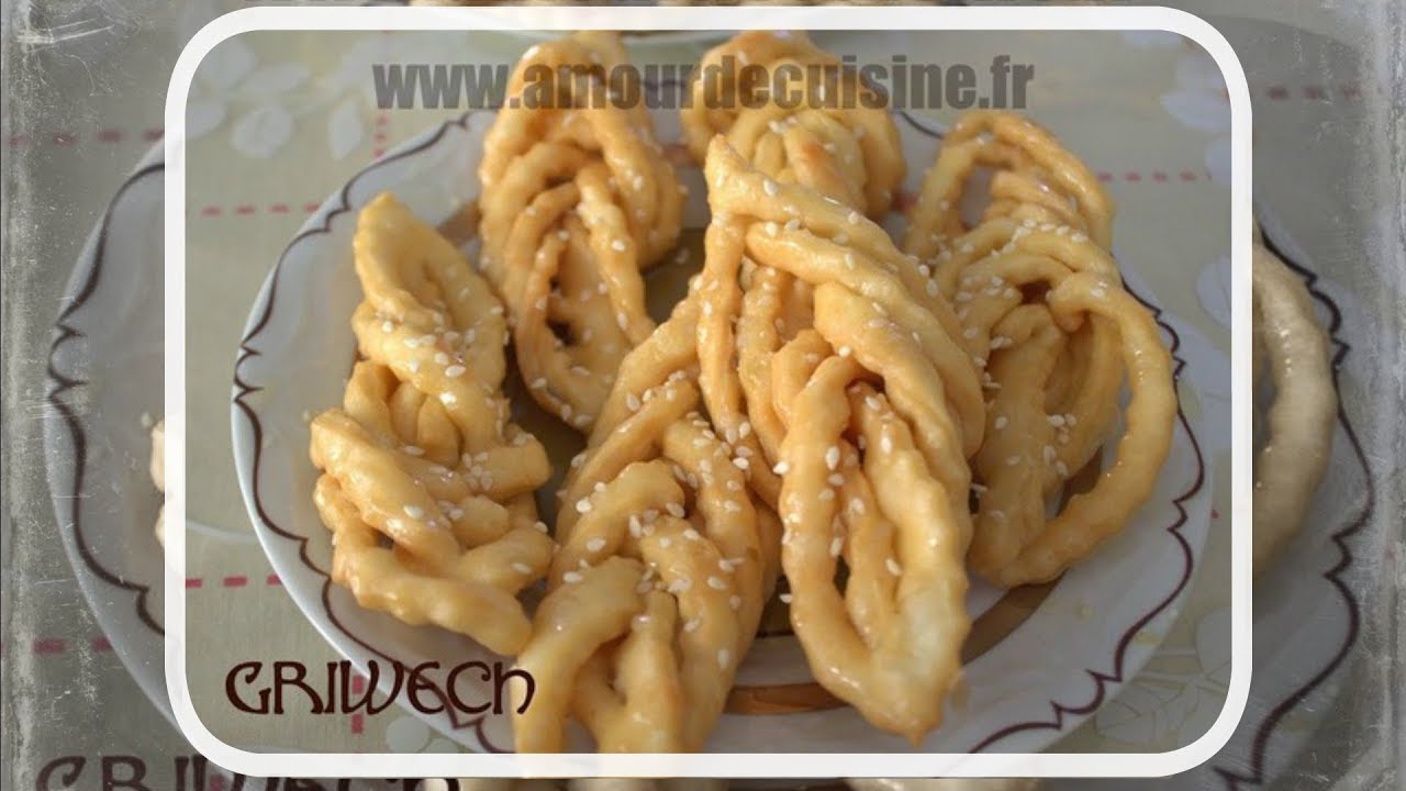 Griwech Griweche Gateau Algerien Au Miel Par Soulef Youtube Griwech Griweche Gateau Algerien Au Miel Par Soulef Youtube