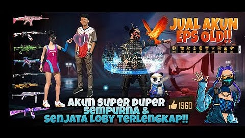 JUAL AKUN FREE FIRE EPAS OLD SEASON 1 TERMURAH 2020 (FREEFIRE INDONESIA)