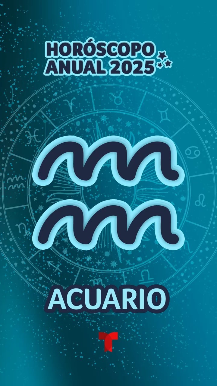 Acuario: horóscopo Anual 2025