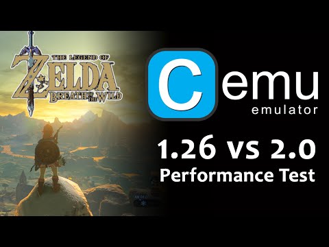 Cemu 1.8.0, Zelda: Breath of the Wild - Kakariko Village Performance Test