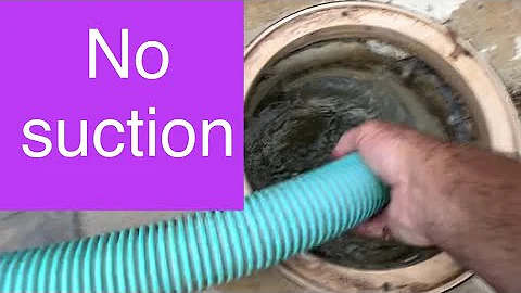 NO SUCTION In Pool skimmer; clogged with leaves🤦‍♂️ How To Fix