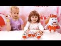 ✿ Киндер Принцессы Диснея 2016. Киндер сюрпризы для девочек (Kinder Surprise 2016)