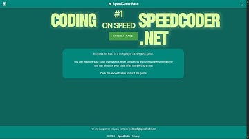 Practicing Typing Speed of Code Snippets | SpeedCoder.Net