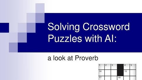 Project 3 - crossword - CS50 Ai