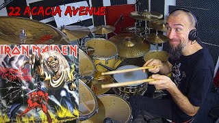 Iron Maiden - 22 Acacia Avenue - CLIVE BURR Drum Cover by Edo Sala