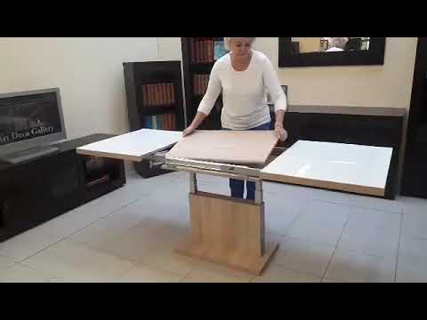 Video: Extendable Table (56 Na Mga Larawan): Isang Modelo Ng Hugis-itlog Na Transpormador Para Sa Isang Sala Mula Sa Ikea At Isang Sistema Ng Mga Mekanismo Ng Mga Transformer