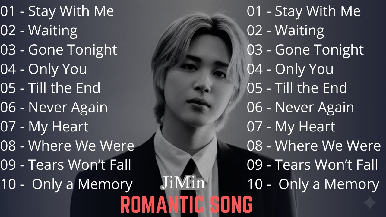 [Playlist] Best of JIMIN 💜 BTS Solo Tracks & Viral Ballads 2025