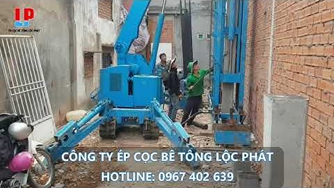 Ép Cọc Bê Tông Trọn Gói Giá Rẻ Tại TP Hồ Chí Minh, Bình Dương, Ép Cọc Nhà Dân.