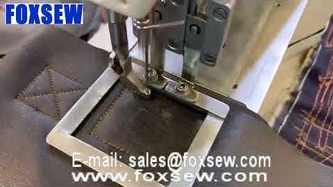 Electronic Small Pattern Bartacking Sewing Machine