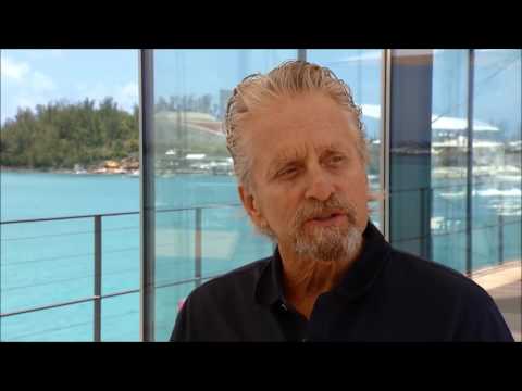 Michael Douglas on Bermuda & America's Cup, May 27 2017