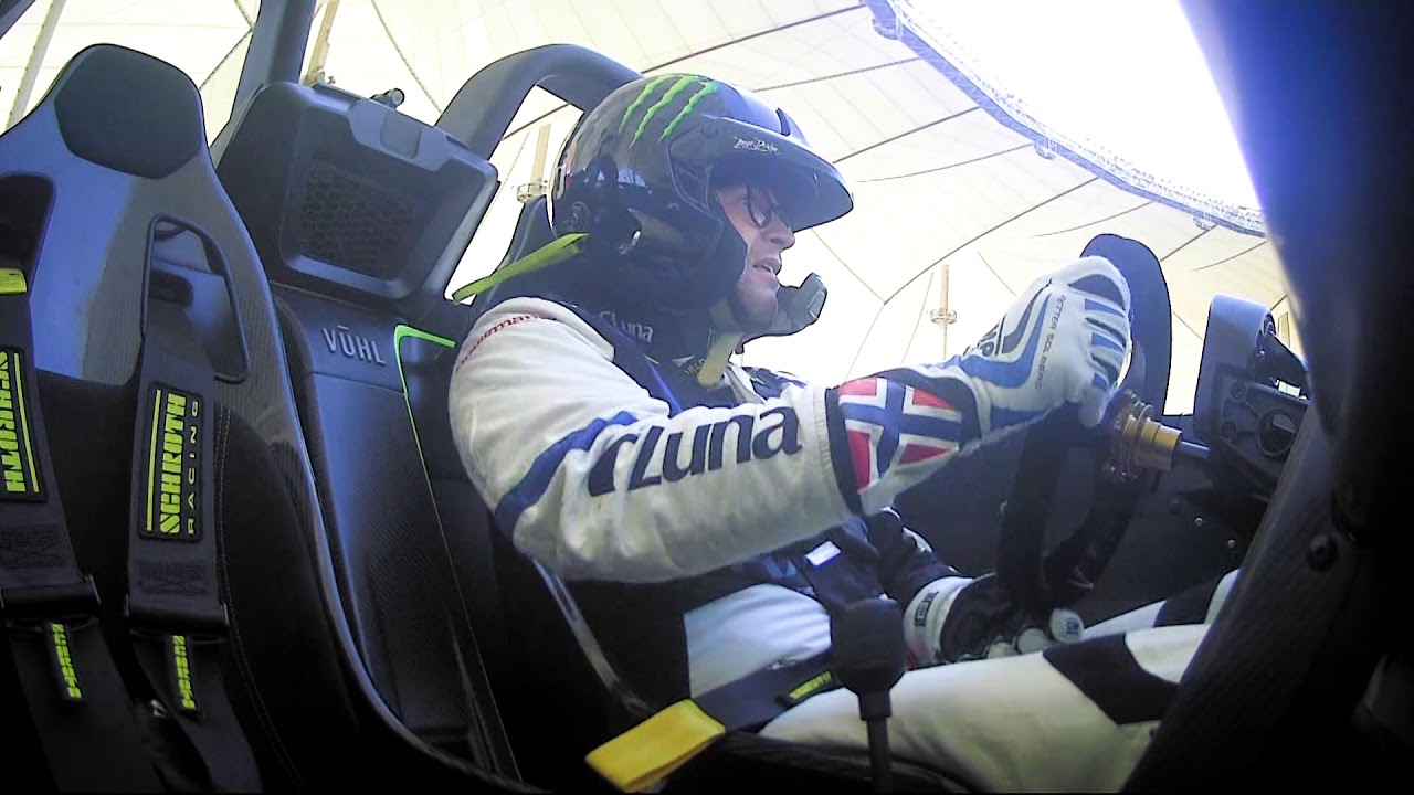 On board with Petter Solberg