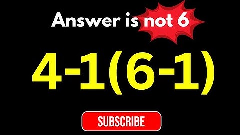 Most People Get This Simple Math Question Wrong! | Maybe 1 in 10 People Can Solve This Math Problem