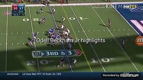 Odell Beckham Jr highlights (first day out)
