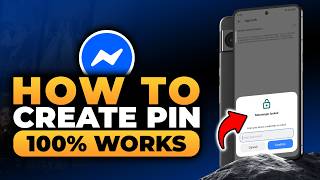 How To Create PIN in Messenger (𝟮𝟬𝟮𝟲) | 100% WORKS | NO Yapping, To The Point! | FAST & EASY screenshot 4