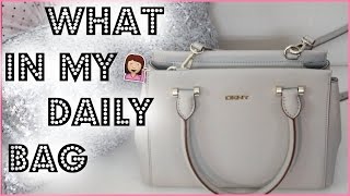 what in my daily bag| ماذا يوجد في حقيبتي اليوميه