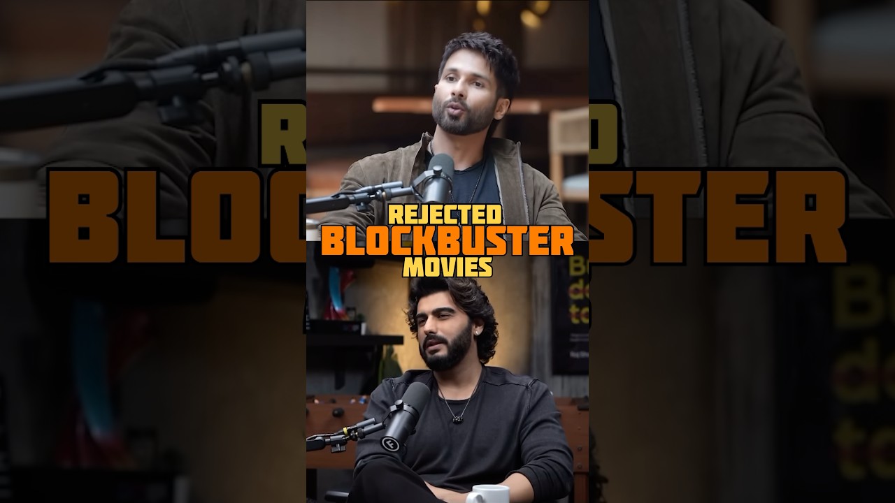 Actors who rejected blockbuster movies Part-2🤓 #shorts #shahidkapoor