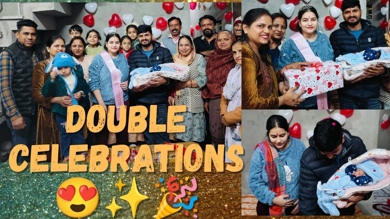 Mera Birthday + Baby Welcome 🎉 | Double Happiness😍