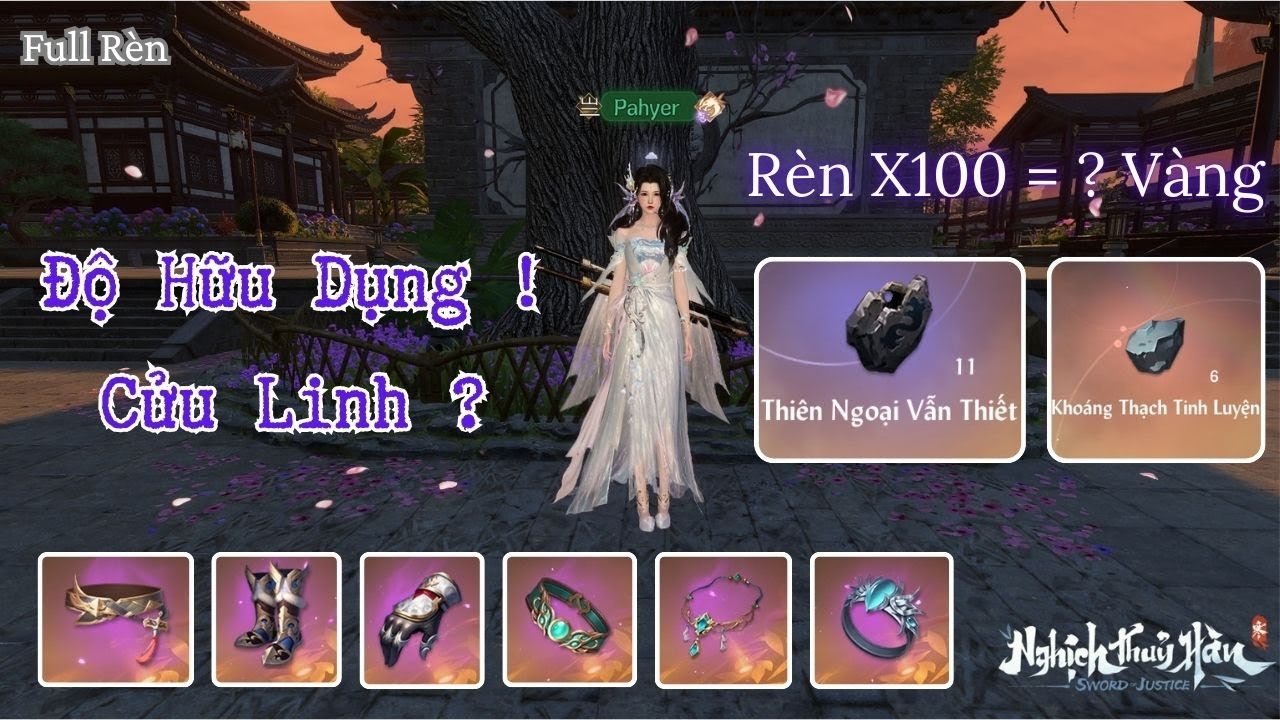 【Nghịch Thủy Hàn】Rèn Đặc Kỹ Một Cho Tất Cả - Cửu Linh Thì Xài Đặc Kỹ Gì ?